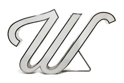 Illuminated Alphabet W