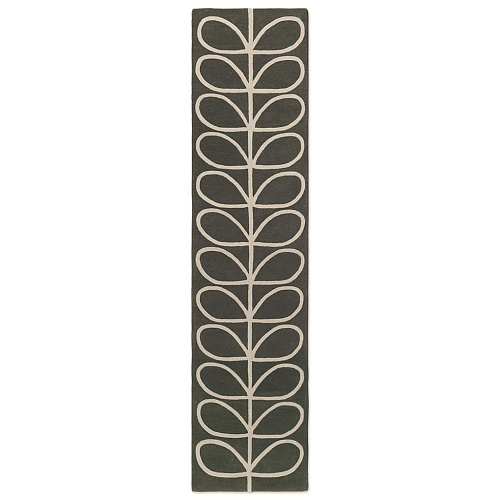 Linear Stem Runner Slate 060505 Rug