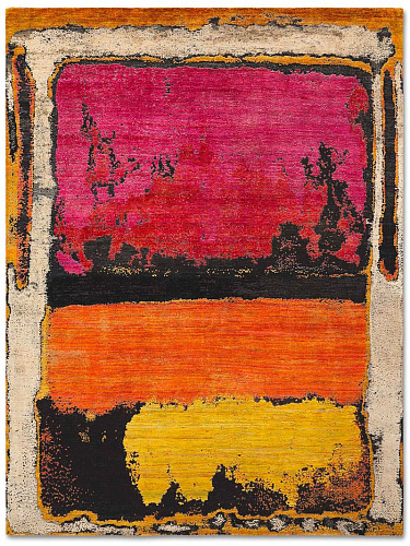 Magenta Handmade Luxury Rug