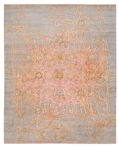 Bidjar Muted 2 Brown Pink Rug