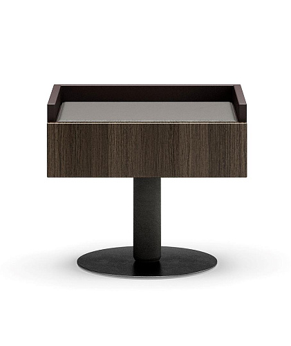 Roger Pedestal Bedside Table