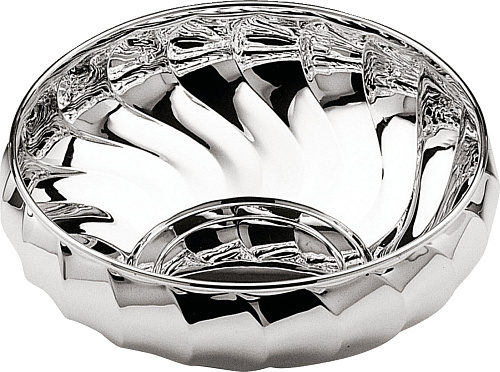 Silver-Plated Round Bowl