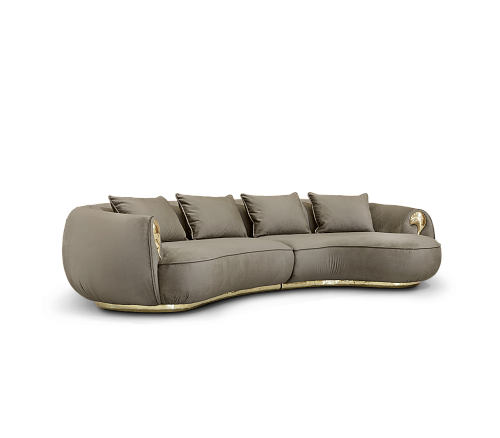 Solara Curved Luxe Sofa