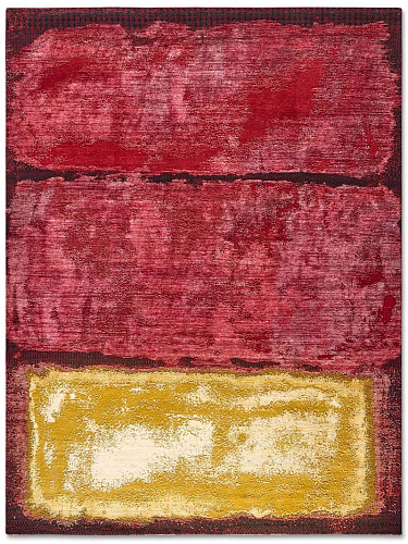 Strawberry Sunset Hand-Woven Rug