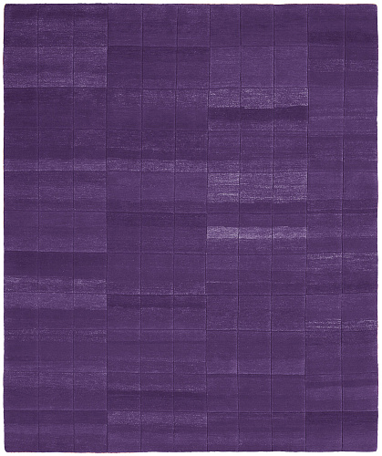 Deep Line Purple Rug