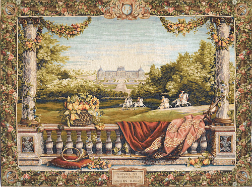 Terrace at the Castle Tapestry