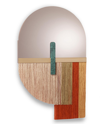 Souk Red Decorative Mirror