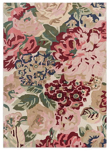 Rose & Peony Red 045000 Rug