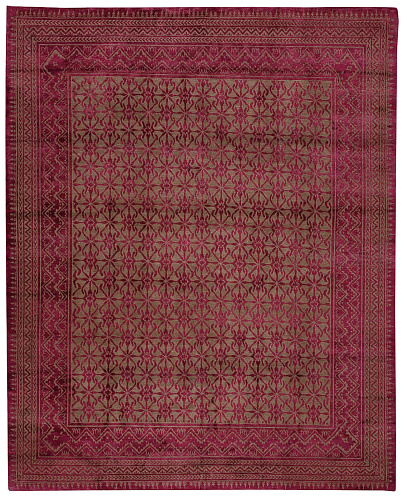 Blueberry Red Rug