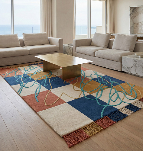Patchwork Rhythm Rug