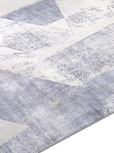 Original Grey Hand-Woven Rug