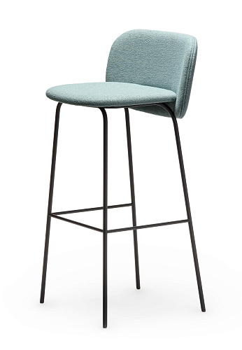 Chips Blue Bar Stool