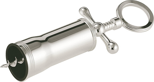 Silver-Plated Wine Corkscrew