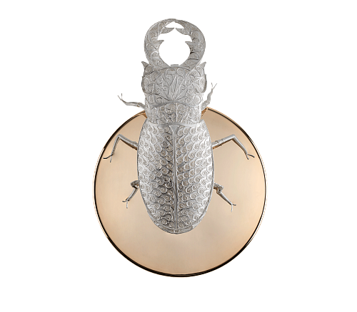 Filigree Scarab Designer Wall Light