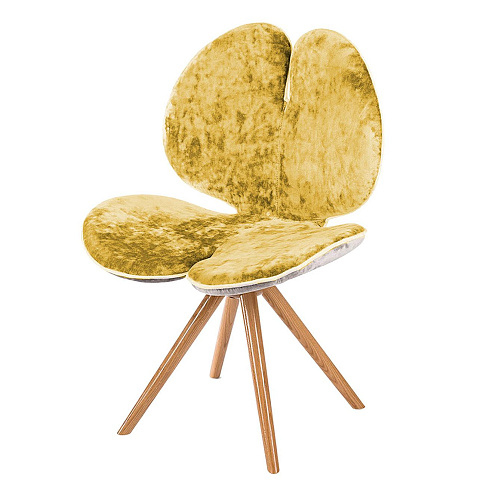 Pansè Yellow Finish Chair