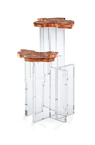 Vega Copper Side Table