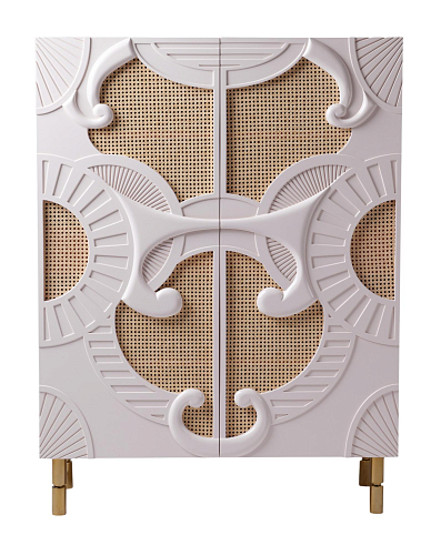 Traje De Luces Handcrafted Bar Cabinet