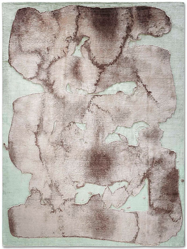 Mono Brown Luxury Hand-Knotted Rug