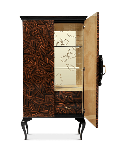 Louvre Patchwork Designer Cabinet