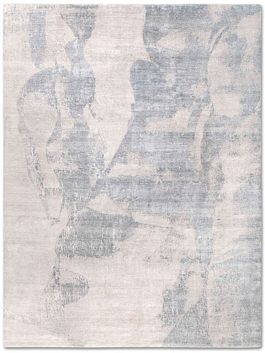 Grey / Beige Hand-Knotted Rug