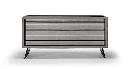 Gloss Three-Drawer Chest of Drawers