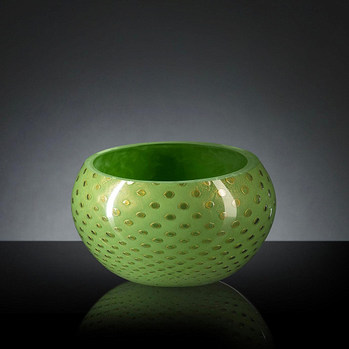 Mocenigo Green and Gold Bowl