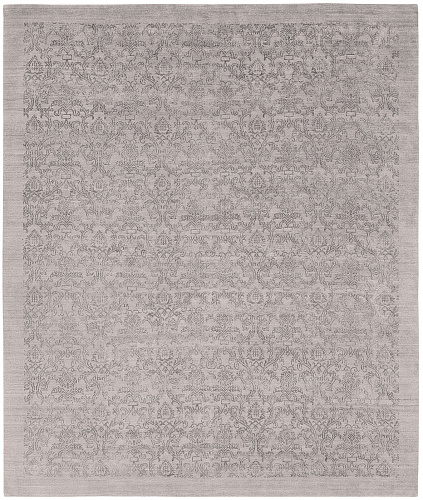 Roma Border Grey Rug