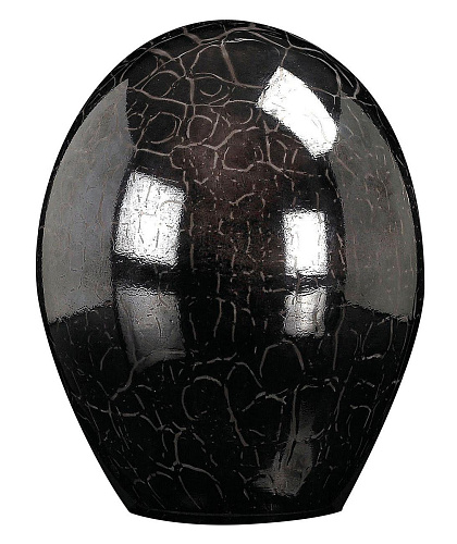 Dark Brown Crystal Egg Decor