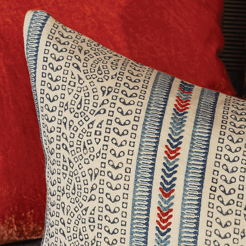 Barrington Indigo 50 × 35 Cushion