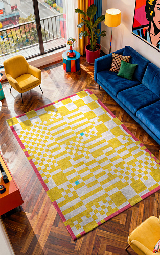 Chess Cupcake Rug