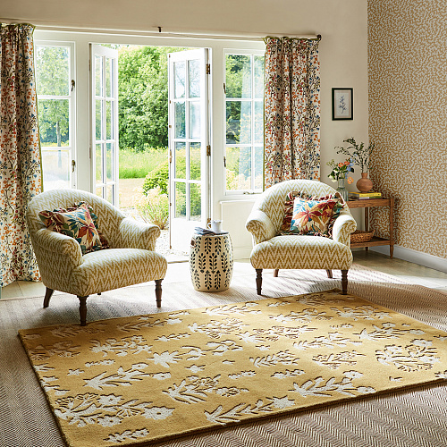 Woodland Glade Gold 146806 Rug