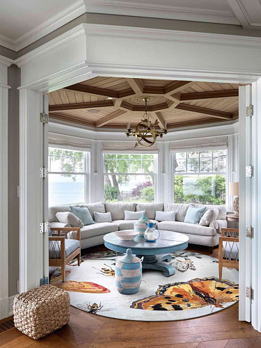 Grasshopper Hand-Woven Rug