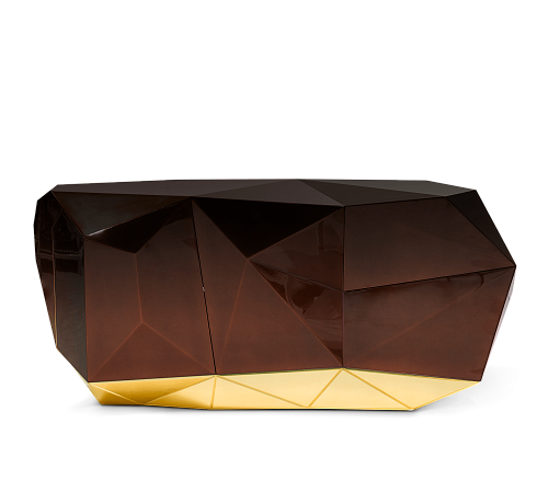 Prism Chocolate Designer Sideboard