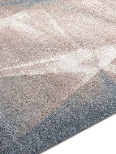 Aqua Beige Luxury Hand-Knotted Rug