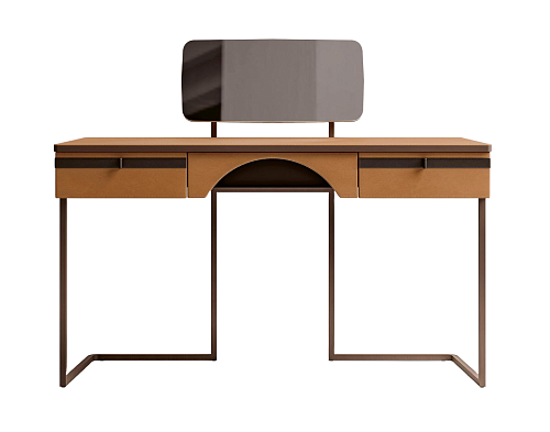 Luxe Leather Vanity Table