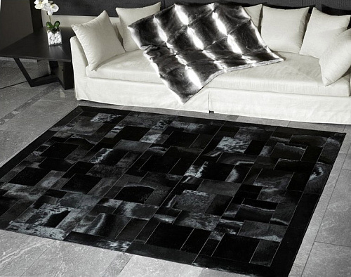 Puzzle col.2 Cowhide Rug