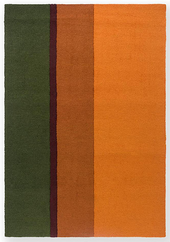 Festival Stripe Orange/Green Outdoor Rug