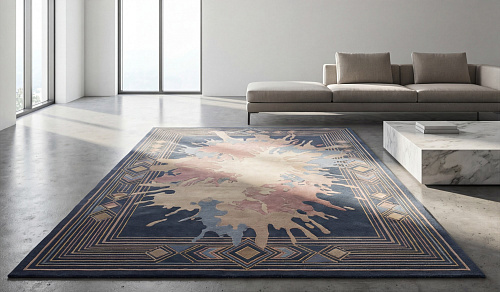 Heraldic Bloom Rug