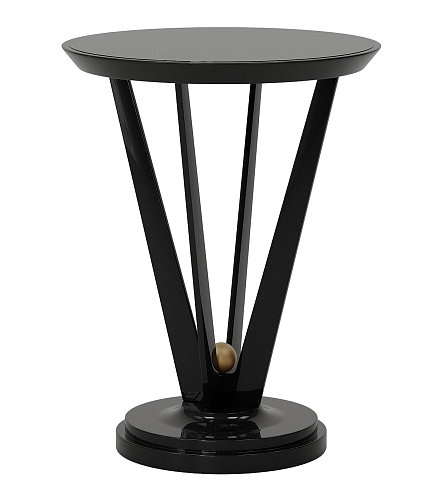 Black Side Table C