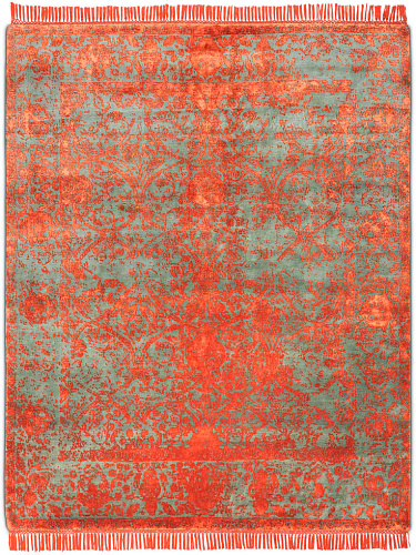 Rusty Red Luxury Rug