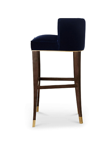 Prime Blue Modern Bar Chair