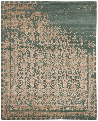 Ferrara Rocked Green Rug