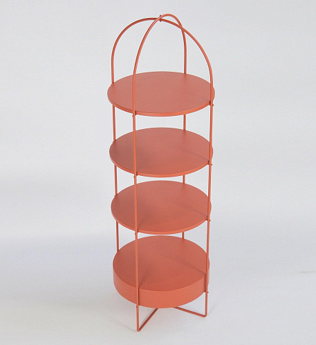 Red Lacquered Bookcase