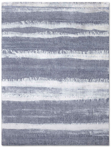 Blue / Grey Hand-Knotted Rug