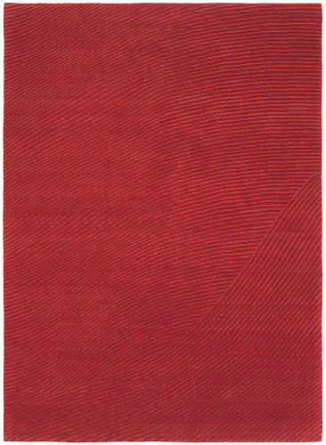 Waveline 2 Red Rug