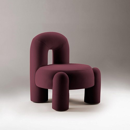 Marlon Purple Armchair