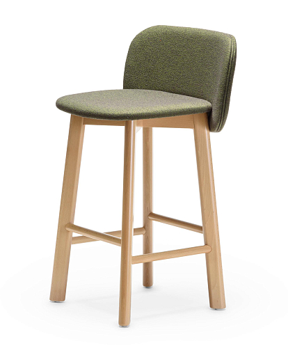 Chips Green Counter Stool