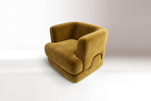 Mosaico Ochre Armchair