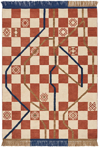 Checker Terra Rug