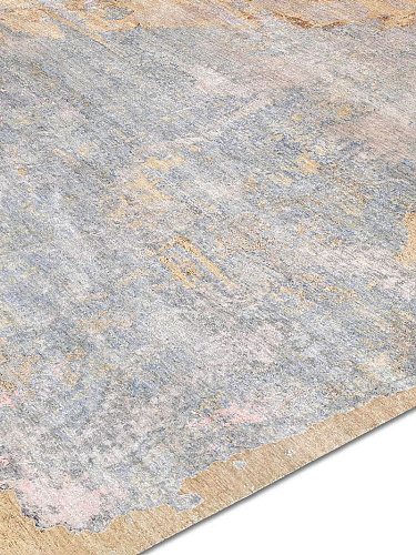 Stereo Beige Luxury Hand-Knotted Rug